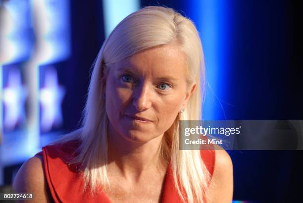 Carolyn Everson, Vice President of Global Marketing Solutions at Facebook, speaks at FICCI Frames 2012.