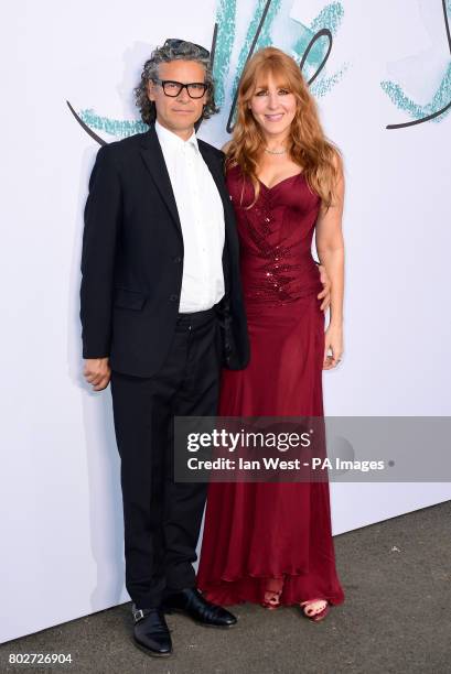 George Waud and Charlotte Tilbury attending the Serpentine Summer Party 2017, presented by the Serpentine and Chanel, held at the Serpentine...