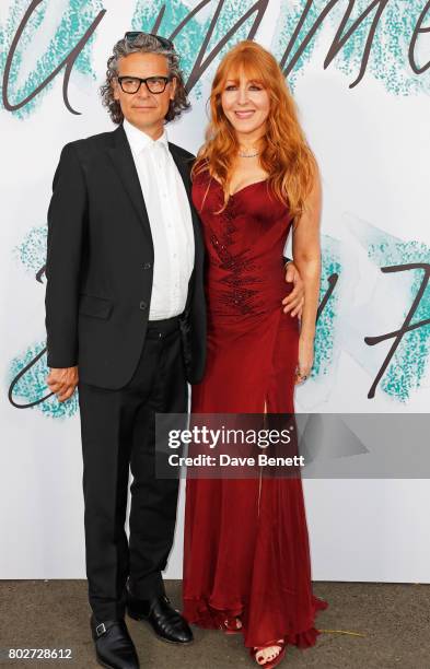 George Waud and Charlotte Tilbury attend The Serpentine Galleries Summer Party at The Serpentine Gallery on June 28, 2017 in London, England.