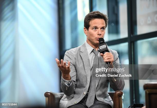 Scott Wolf attends the Build Series to discuss his show 'The Night Shift' at Build Studio on June 28, 2017 in New York City.