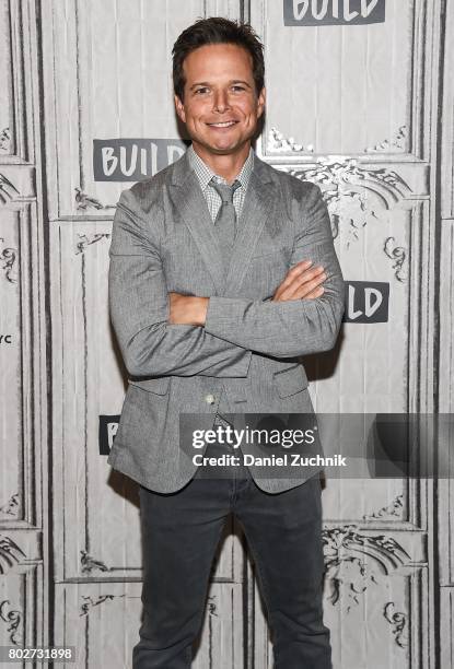 Scott Wolf attends the Build Series to discuss his show 'The Night Shift' at Build Studio on June 28, 2017 in New York City.