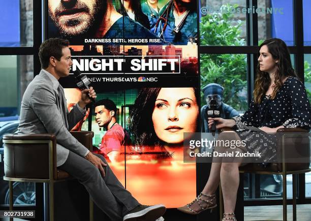Scott Wolf attends the Build Series to discuss his show 'The Night Shift' at Build Studio on June 28, 2017 in New York City.