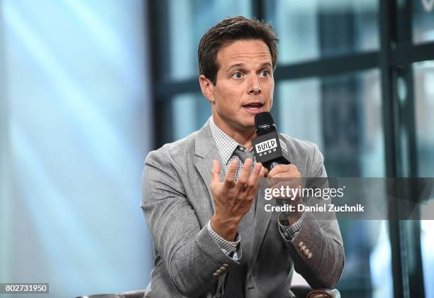 Scott Wolf attends the Build Series to discuss his show 'The Night Shift' at Build Studio on June 28, 2017 in New York City.