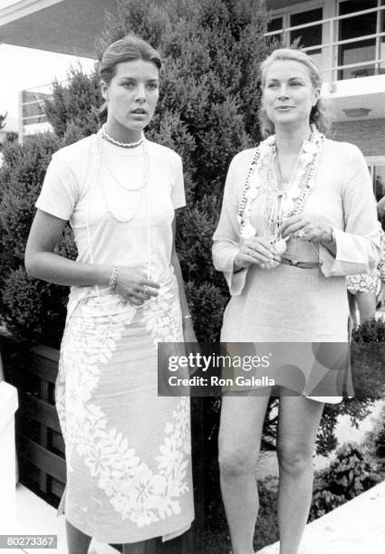 Princess Caroline and Princess Grace of Monaco