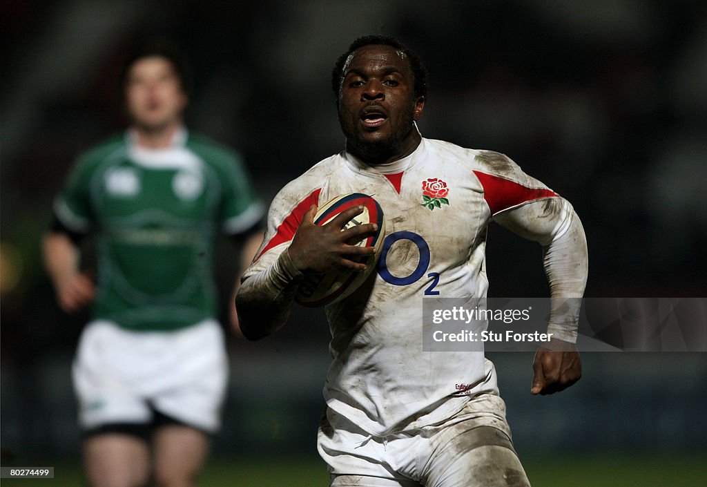 England U20's v Ireland U20's
