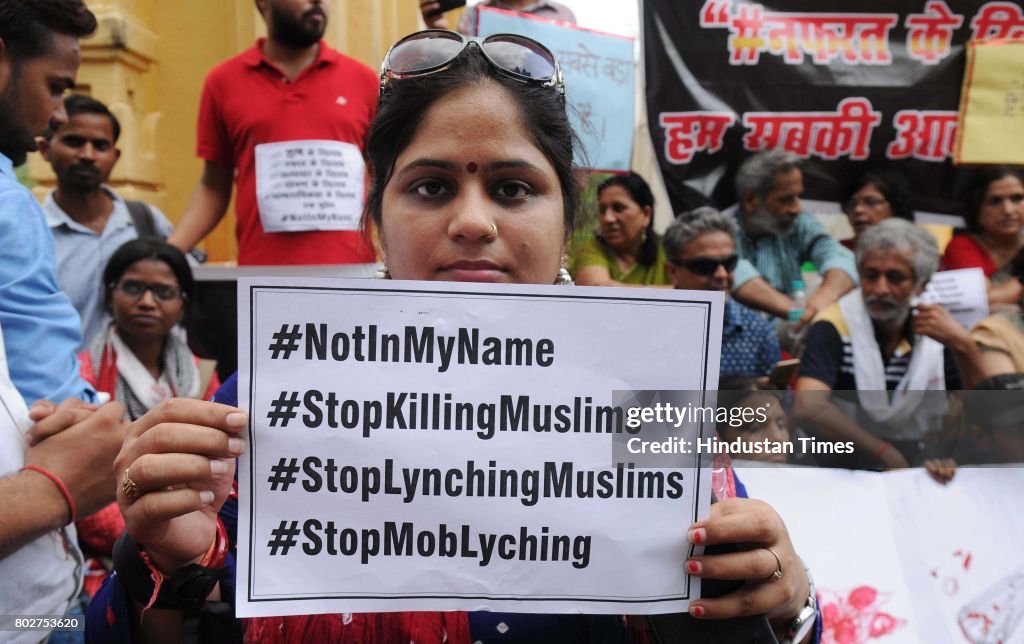 NotInMyName Protest Across India Against Mob Violence