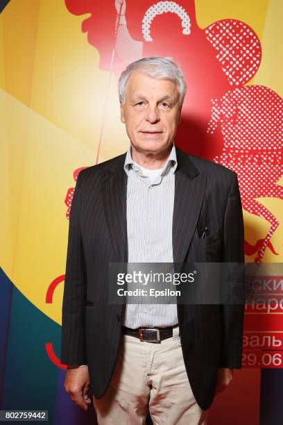 Director Michele Placido attends a 39th Moscow International Film Festival at Oktyabr Cinema on June 28, 2017 in Moscow, Russia.