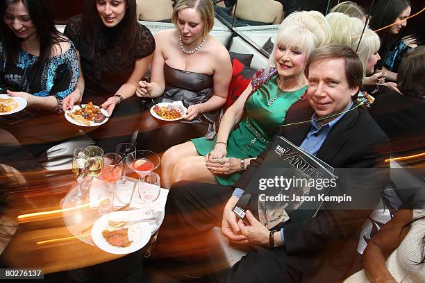 Guests attend The 80th Annual Academy Awards - Variety's New York Oscar Viewing Party at the W Hotel Court on February 24, 2008 in New York City.