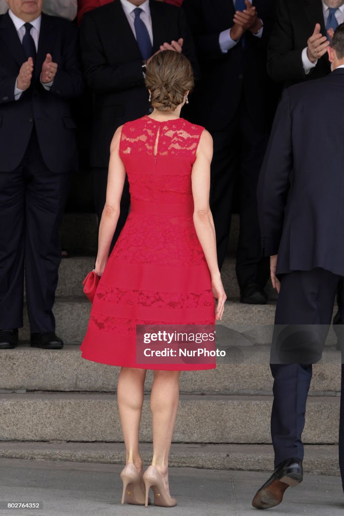 Spanish Royals Commemorate First Democracy Election