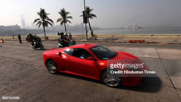 3rd edition of Parx Super Car Show vying for a glimpse of 60-odd super cars displayed at Vidhan Bhavan in Mumbai.