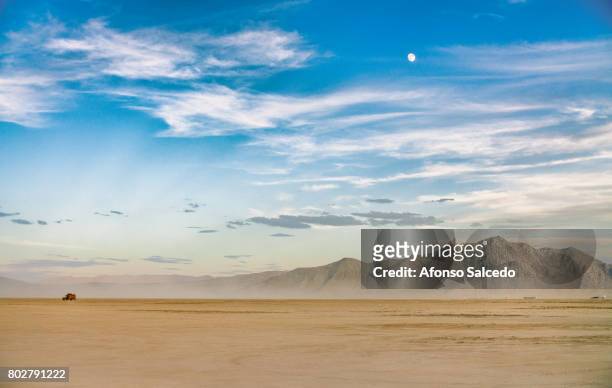 black rock desert - nevada stock pictures, royalty-free photos & images