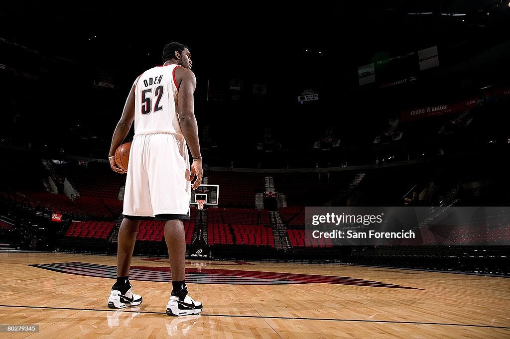 Greg Oden Portraits