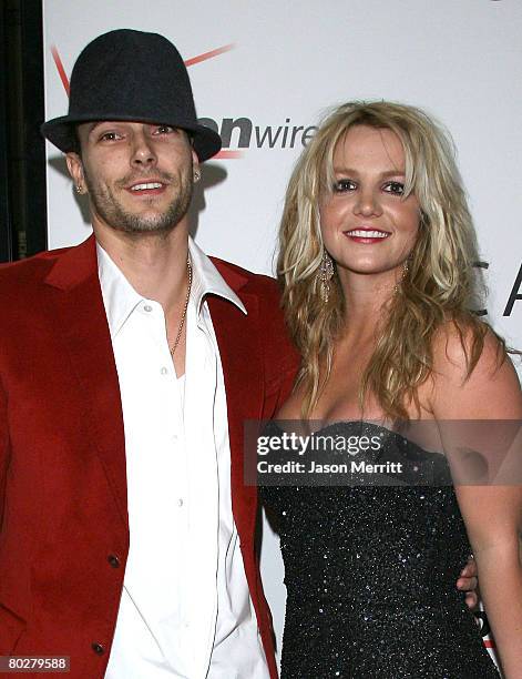 Kevin Federline and Britney Spears