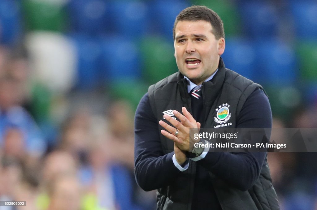 Linfield v La Fiorita - UEFA Champions League - First Qualifying Round - First Leg - Windsor Park