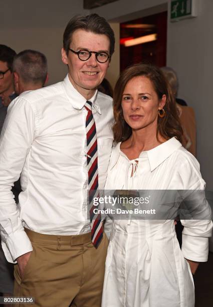 Andrew Bolton and Harriet Quick attend The Art Of Curating Fashion with Andrew Bolton presented by Sarabande: The Lee Alexander McQueen Foundation on...
