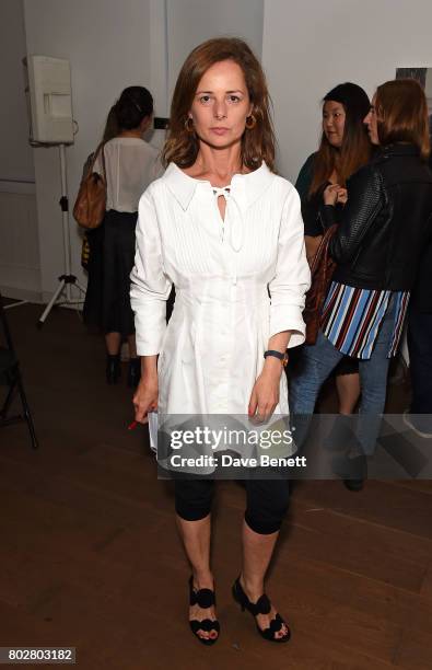 Harriet Quick attends The Art Of Curating Fashion with Andrew Bolton presented by Sarabande: The Lee Alexander McQueen Foundation on June 28, 2017 in...