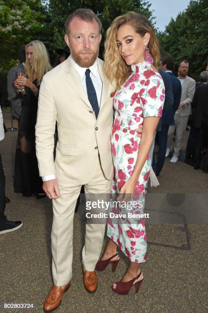 Guy Ritchie and Jacqui Ainsley attend The Serpentine Galleries Summer Party co-hosted by Chanel at The Serpentine Gallery on June 28, 2017 in London,...