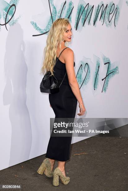 Alice Dellal attending the Serpentine Summer Party 2017, presented by the Serpentine and Chanel, held at the Serpentine Galleries Pavilion, in...
