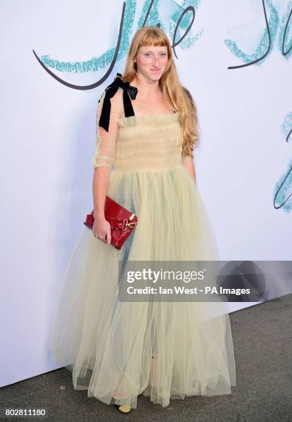 Molly Goddard attending the Serpentine Summer Party 2017, presented by the Serpentine and Chanel, held at the Serpentine Galleries Pavilion, in...