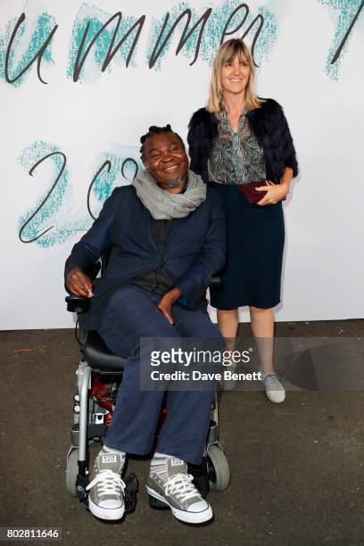 Yinka Shonibare attends The Serpentine Galleries Summer Party at The Serpentine Gallery on June 28, 2017 in London, England.