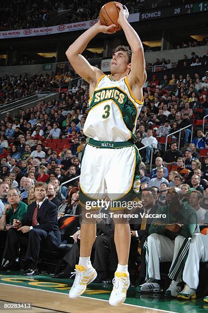 332 Supersonics Wally Szczerbiak Photos & High Res Pictures - Getty Images