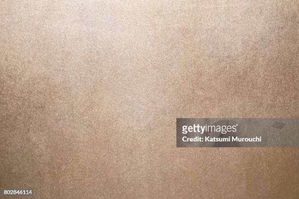 copper foil texture background - bronzeo foto e immagini stock