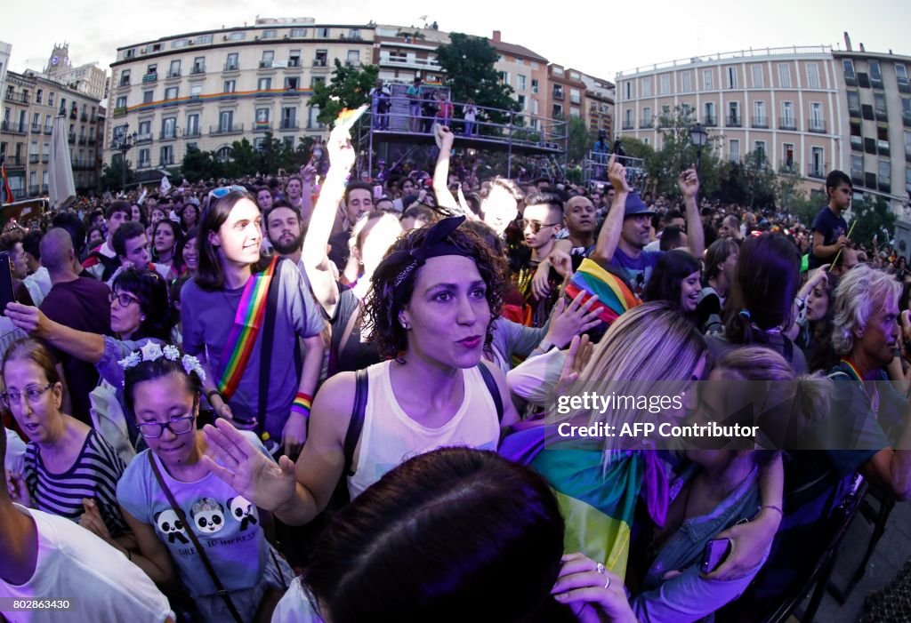 SPAIN-WORLDPRIDE-PROCLAMATION