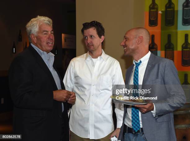 Founder Red Light Managment & Honoree Coran Capshaw CAA's Brad Bissell and Blake McDaniel attend City of Hope Music, Film & Entertainment Industry...