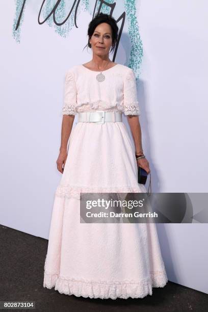 Amanda Harlech attends the Summer Party 2017 presented by Serpentine and Chanel at The Serpentine Gallery on June 28, 2017 in London, England.