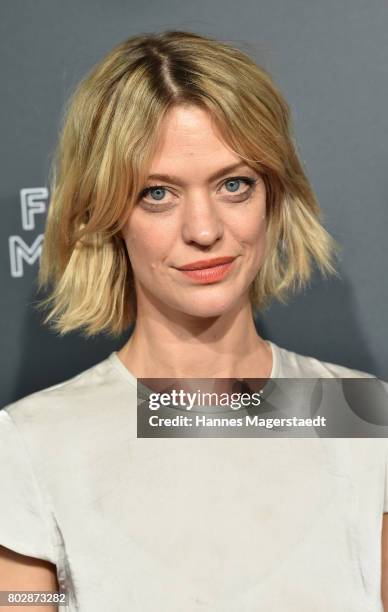 Actress Heike Makatsch attends the 'Fremde Tochter' Premiere during Film Festival Munich 2017 at Arri Kino on June 28, 2017 in Munich, Germany.