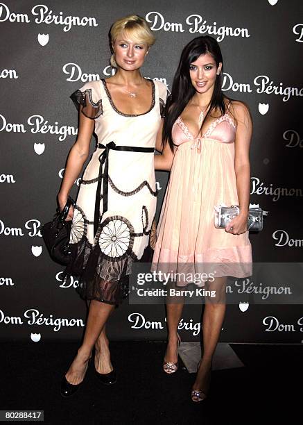 Paris Hilton and Kim Kardashian