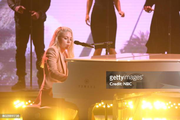 Episode 0702 -- Pictured: Skylar Grey performs "Glorious" on June 28, 2017 --