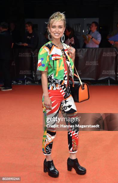 Caro Cult attends the 'Berlin Fallen' Premiere during Munich Film Festival 2017 at Gasteig on June 28, 2017 in Munich, Germany.