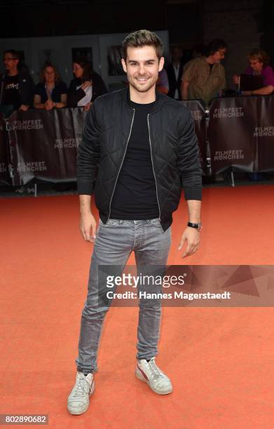 Lucas Reiber attends the 'Berlin Fallen' Premiere during Munich Film Festival 2017 at Gasteig on June 28, 2017 in Munich, Germany.