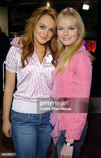 Lindsay Lohan and Kate Bosworth