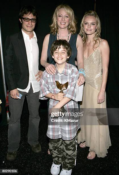 Gael Garcia Bernal, Virginia Madsen with son Jack and Kate Bosworth