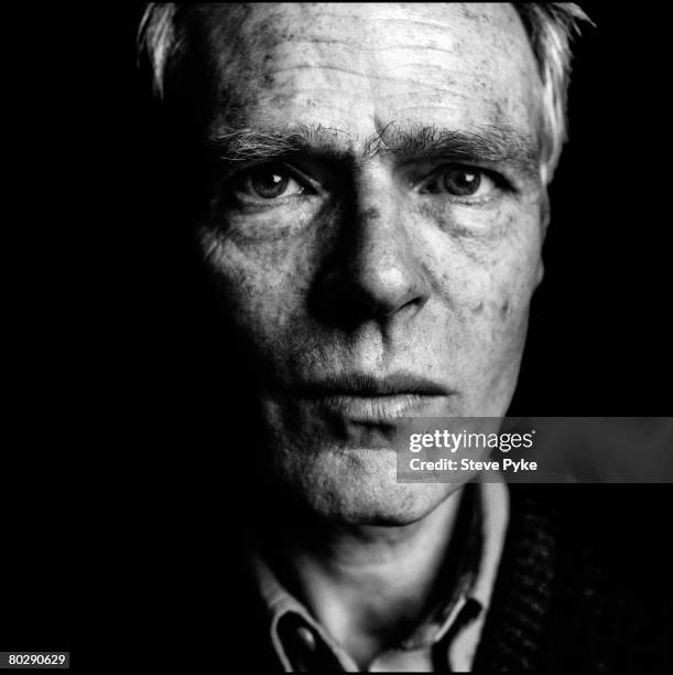 British composer Robin Holloway, London, January 1999.
