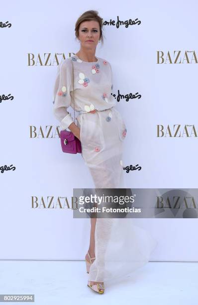 Nuria March attends Harper's Bazaar 150th anniversary party at Casa de Velazquez on June 28, 2017 in Madrid, Spain.