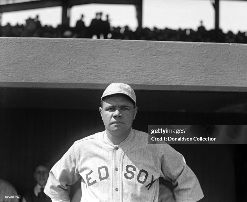 Babe Ruth in Uniform