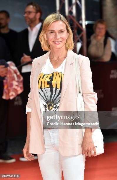 Nadeshda Brennicke attends the 'Berlin Fallen' Premiere during Munich Film Festival 2017 at Gasteig on June 28, 2017 in Munich, Germany.