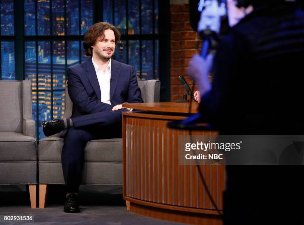 Episode 550 -- Pictured: Director Edgar Wright during an interview on June 28, 2017 --