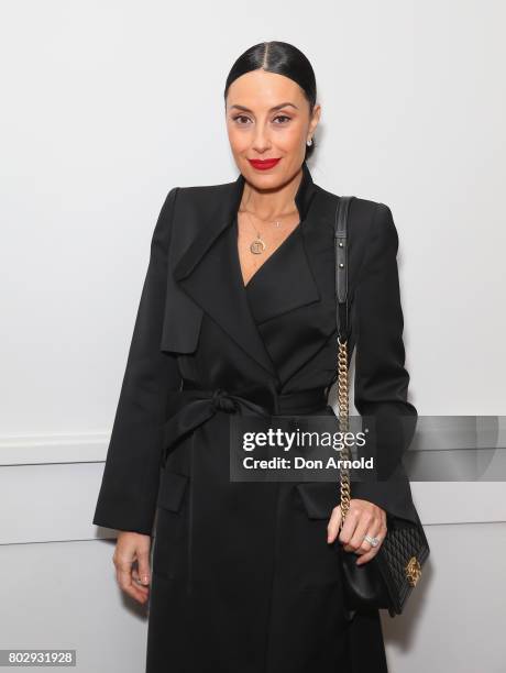 Terry Biviano attends Kathryn Eisman's High Heel Jungle Launch at Hotel Centennial on June 29, 2017 in Sydney, Australia.