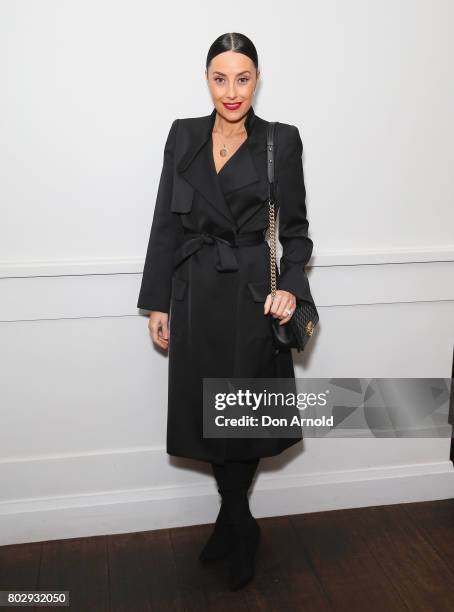 Terry Biviano attends Kathryn Eisman's High Heel Jungle Launch at Hotel Centennial on June 29, 2017 in Sydney, Australia.