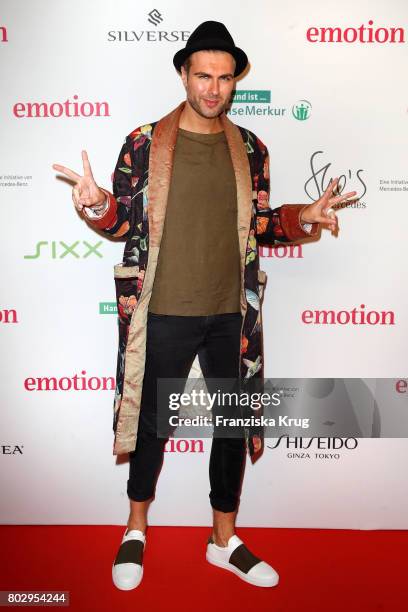 Andre Borchers attends the Emotion Award at Laeiszhalle on June 28, 2017 in Hamburg, Germany.