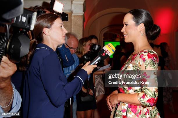 Nandini Mitra attends the Emotion Award at Laeiszhalle on June 28, 2017 in Hamburg, Germany.