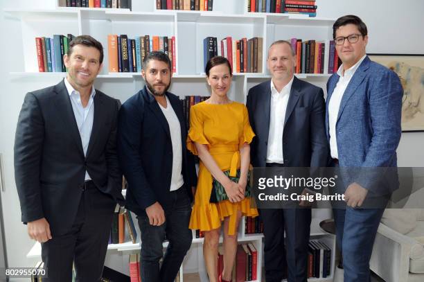 Andy Cohen, Marc Lotenberg, Cynthia Rowley, Shaun Osher and Spencer Bailey attend Surface Magazine presents Design Dialogues No. 37 featuring Cynthia...