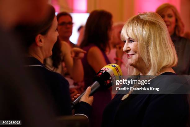 Patricia Riekel attends the Emotion Award at Laeiszhalle on June 28, 2017 in Hamburg, Germany.