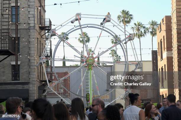 Guests celebrate the 100th episode of Nickelodeon's The Thundermans at Paramount Studios on June 28, 2017 in Hollywood, California.