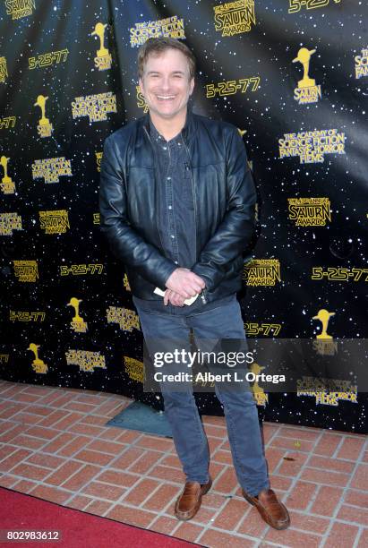 Shane Black attends the 43rd Annual Saturn Awards at The Castaway on June 28, 2017 in Burbank, California.