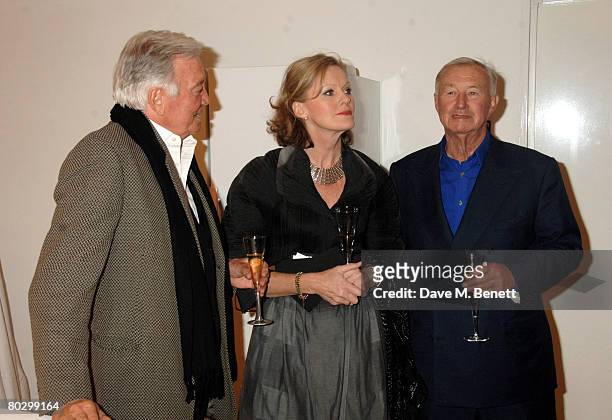 Sir Terence Conran and wife Victoria Conran attend the Brit Insurance Design Awards, at the Design Museum on March 18, 2008 in London, England.
